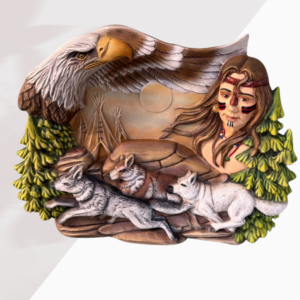 Lobos y águila
