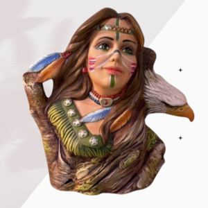 Mujer con águila